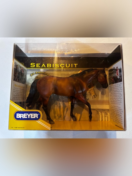 Breyer Other - Breyer Brown and Black Seabiscuit Horse Figurine